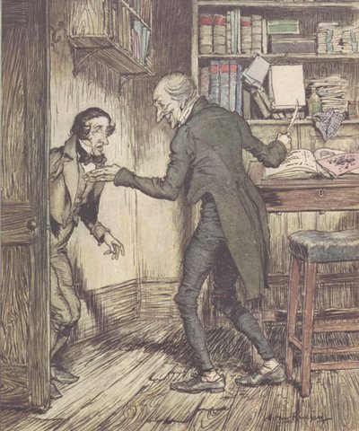 I am not going to stand this sort of thing by Arthur Rackham